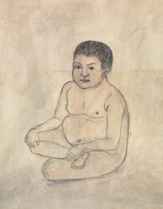 裸の子供 作： Gangaram Chintaman Tambat