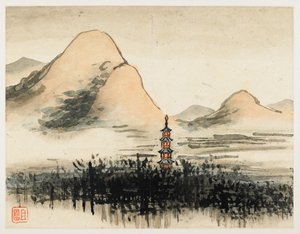 指画、十点組のアルバムより 作： 高七平