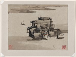 フィンガーペインティング、10枚のアルバムから 作： Gao Qipei