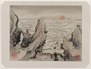 フィンガーペインティング、10枚のアルバムから 作： Gao Qipei