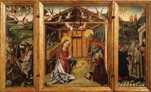 キリスト降誕トリプティック、1467-1500 作： García del Barco