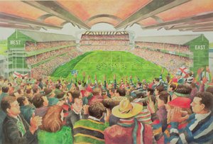 トゥイッケナム：ピルキントンカップ決勝、1992（WC） 作： Gareth Lloyd Ball