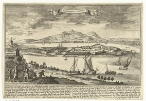 シェンケンシャンの眺め オランダ共和国の都市と集落 (シリーズ タイトル) Thooneel der Steden ende Sterckten van 