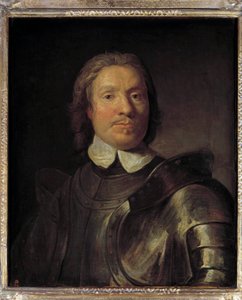 イングランド護民官オリヴィエ・クロムウェル（1599-1658）の肖像 オリヴィエ・クロムウェルは、第一次イングランド革命（1641-1649）に参加した人物です ガスパール・ド・クレイエル（1584-1669）の絵画 日0.67×0.58メートル 作： Gaspar de (after) Crayer