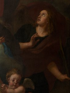 教区教会 (Sint-Walburgakerk)。 ペインティング。 ガスパール・ド・クライヤー。 1652 作： Gaspar De Crayer