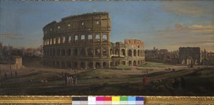 コロシアム、1711 作： Gaspar van Wittel