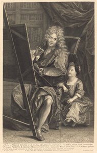 アントワーヌ・コワペルと息子 作： Gaspard Duchange after Antoine Coypel