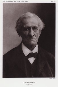 レオン・フェアメア（フランスの昆虫学者）（モノクロ写真 作： Gaspard Felix Tournachon Nadar