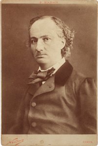 シャルル ボードレールの肖像画 1821 ～ 1867 年、1855 年頃。