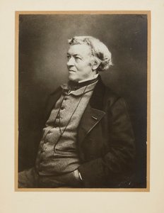ジャン＝バティスト・カミーユ・コローの肖像 1796-1875 年、1860 年頃。 作： Gaspard Félix Nadar