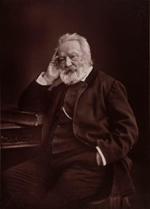 ヴィクトル ユーゴーの肖像 1802 ～ 1885 年、1878 年。 作： Gaspard Félix Nadar