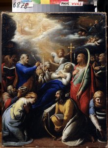 「La mort de la Vierge」（処女の死） ガスパール・ガイリウス作（17世紀） 1612年 トゥーラ州立美術館