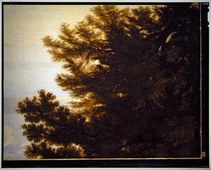 イタリアの牧歌的な風景、詳細、未定 作： Gaspard Poussin Dughet