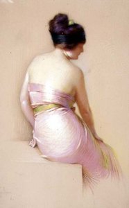 女性のプロフィール 作： Gaston Bouy