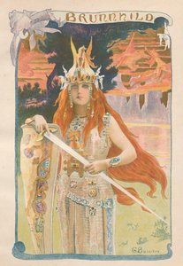 ブリュンヒルド 作： Gaston Bussiere