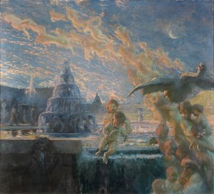 夜明け。 作： Gaston La Touche de