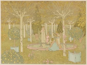 パーク、1897年。 作： Gaston de Latenay