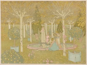 公園、1897。 作： Gaston de Latenay