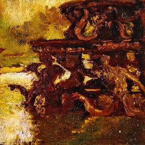 ガーデンシーン 作： Gaston de la Touche