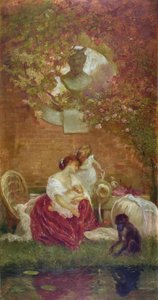 母なる愛（絵画 作： Gaston de la Touche