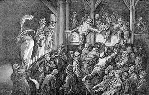 「ペニーギャフ」、1872 作： Gauchard Brunier