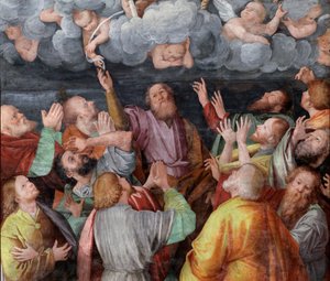 聖母被昇天 作： Gaudenzio Ferrari