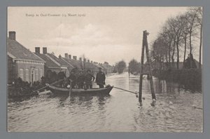 1906 年 3 月 13 日のアウド フォスメールの災害 作： Gebroeders van Straaten