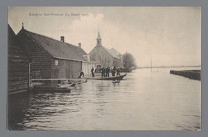 1906 年 3 月 13 日のアウド フォスメールの災害 作： Gebroeders van Straaten