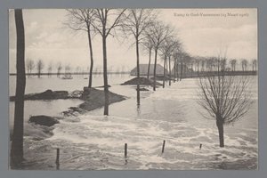 1906 年 3 月 13 日のアウド フォスメールの災害 作： Gebroeders van Straaten
