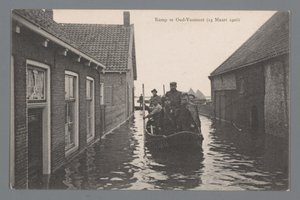 1906 年 3 月 13 日のアウド フォスメールの災害 作： Gebroeders van Straaten