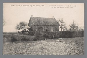 1906 年 3 月 12 日のゼーラント州の洪水 作： Gebroeders van Straaten
