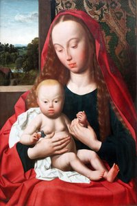 ドイツ語：聖母子とマリア