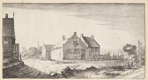 Domhuset i Ouderkerk aan de Amstel 作： Geertruyt Roghman