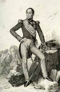Emmanuel de Grouchy、Marquis de Grouchy、1804年、1839年。 作： Geille