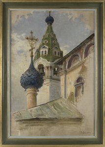 コストロマの大天使ミカエル教会、1910年 作： Genrikh Genrikhovich Schmidt