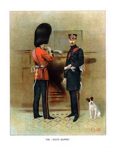 スコッツガード、c1890。 作： Geoffrey Douglas Giles