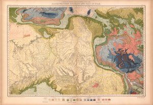 コロラド州および隣接する領土の一部の地質および地理アトラス 作： Geological And Geographical Survey Of The Territories