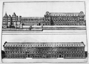 シャトーデザイン、1664年 作： Georg Andreas Bockler
