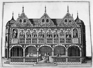 シャトーデザイン、1664年 作： Georg Andreas Bockler