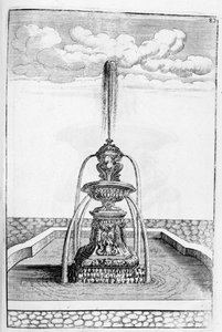 噴水デザイン、1664 作： Georg Andreas Bockler