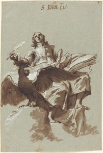 伝道者聖ヨハネ 作： Georg Anton Urlaub