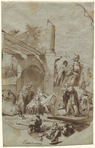 魔術師の崇拝 作： Georg Anton Urlaub