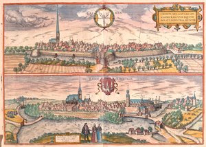 ゲオルク・ブラウン作『Civitates Orbis Terrarum』（ケルン、1617年）所収。 作： Georg Braun