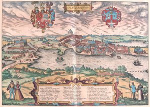 北ドイツ-ゲオルク・ブラウン作「Civitates Orbis Terrarum」ケルン1617年所収 作： Georg Braun