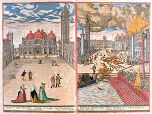 ヴェネツィア-サンマルコ（イタリア）-ゲオルク・ブラウン作「Civitates Orbis Terrarum」ケルン1617年所収 作： Georg Braun