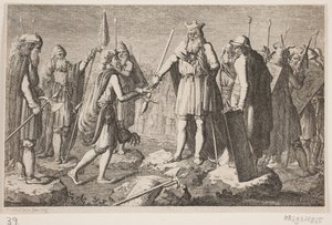 「デンマーク、ノルウェー、公国の貴族の辞書」のタイトルビネット 作： Georg Christian Schule