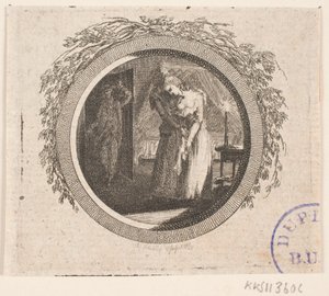 S. リチャードソンへのタイトル ビネット: 「ミス クラリッサ ハーロウの歴史」、パート 4 作： Georg Christian Schule