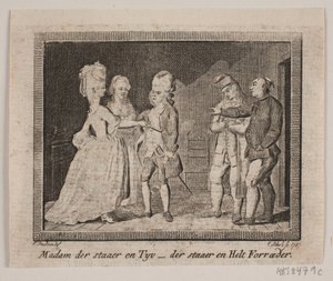 J. H. ウェッセルの「すべての聖書」のビネット 作： Georg Christian Schule