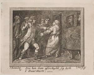 J. H. ウェッセルの「すべての聖書」のビネット 作： Georg Christian Schule