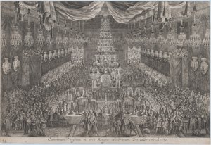 チャールズ 11 世の戴冠式、ストックホルム 作： Georg Christoph II Eimmart